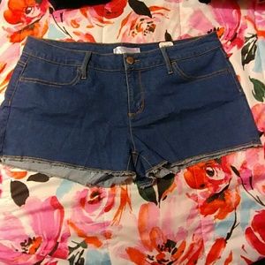 Medium Wash Denim Shorts